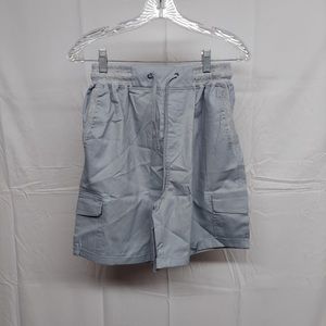 Boys Gray Cargo Shorts - medium. NWOT